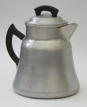 Coffee pot used by early Alcoholics Anonymous pioneers in Akron, Ohio