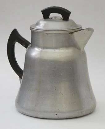 Coffee pot used by early Alcoholics Anonymous pioneers in Akron, Ohio