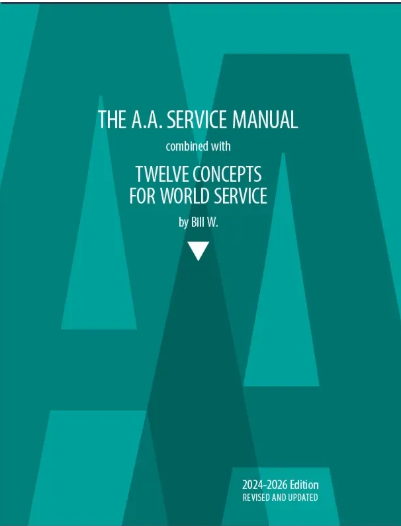 Alcoholics Anonymous service manual